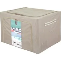 Scatola armadio 50x40x33 cm doppia cerniera tortora