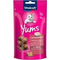 Vitakraft Cat Yums Snack per gatto - 40 g Salsiccia di Fegato