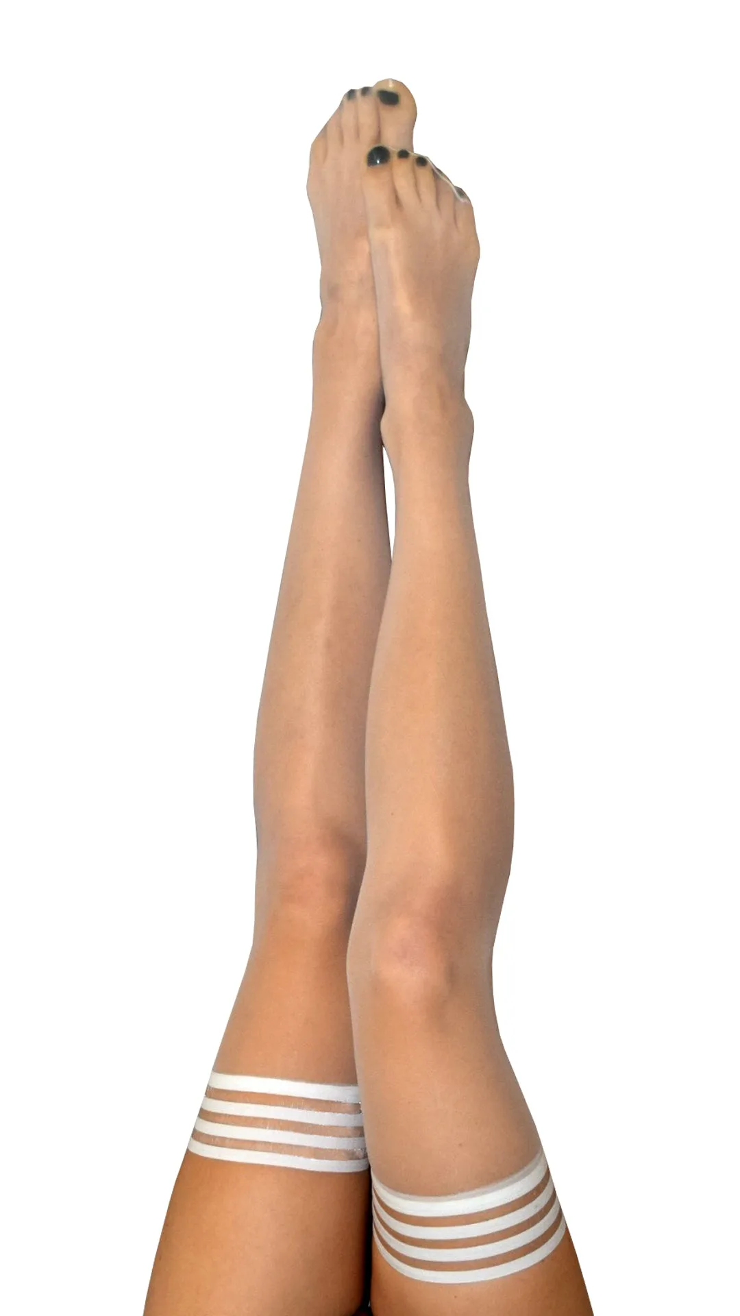 Ashley: Whatever Your Whimsy, Wedding to White Party Thigh Highs. Petite to Plus Size - D – Bianco