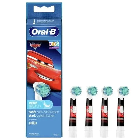 Oral b kids testine di ricambio extra soft 4 pezzi - TOPOLINO – Bambino