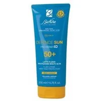 Bionike Crema Solare 50+ SPF Latte Fluido Defence Sun Protezione Molto Alta 200 Ml