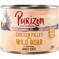 Purizon Adult 24 x 200 g - senza cereali - Filetto di Pollo con Cinghiale