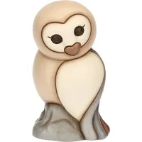 Barbagianni Gianni in ceramica, medio