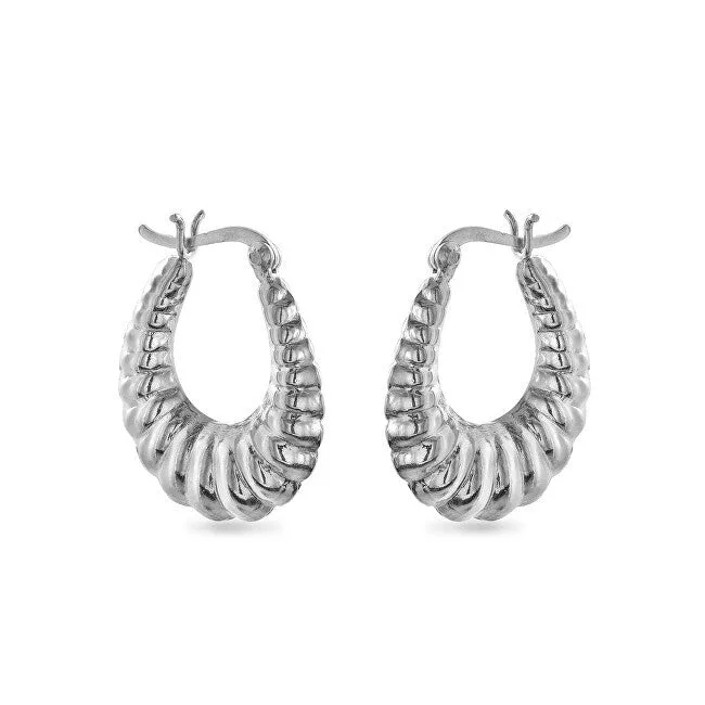 Again jewelry Orecchini cerchio argento AJNS0064 — Orecchini – Donna