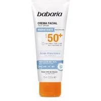 Babaria Solar Hyaluronic Acid Facial Cream SPF50+ 75ml