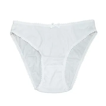 SLIP DONNA IN PURO COTONE A COSTINE ADRIANA UNDERWEAR 222 – Bianco