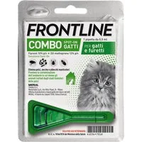 Frontline Combo per Gatti e Furetti soluzione spot-on (pipetta da 0,5 ml) - 2 pipette da 0,5 ml
