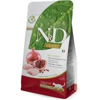 Farmina N&D Prime Grain Free Neutered Pollo e Melograno Crocchette gatto - Set %: 2 x 5 kg – Bambino