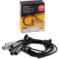 NGK Kit Cavi Accensione N° condotti: 6 0932 Kit Cavi Candele VW,FORD,GOLF III (1H1),SHARAN (7M8, 7M9, 7M6),CORRADO (53I),PASSAT (3A2, 35I) – Nero