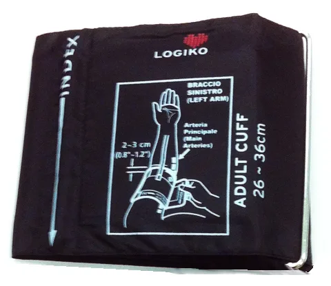 BRACCIALE SENZA CAMERA - LOGIKO 26-36 cm – Nero