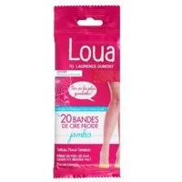 Loua Strisce Depilatorie Gambe 20 pz