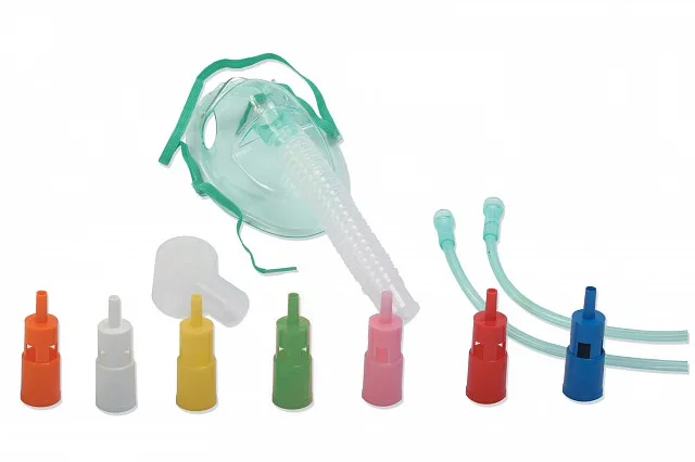 Maschera Venturi per ossigeno a Concentrazione Variabile per Adulti OS/60K – Arancione