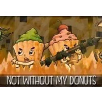 Defend Cupcake World in "Not Without My Donuts" Action Game