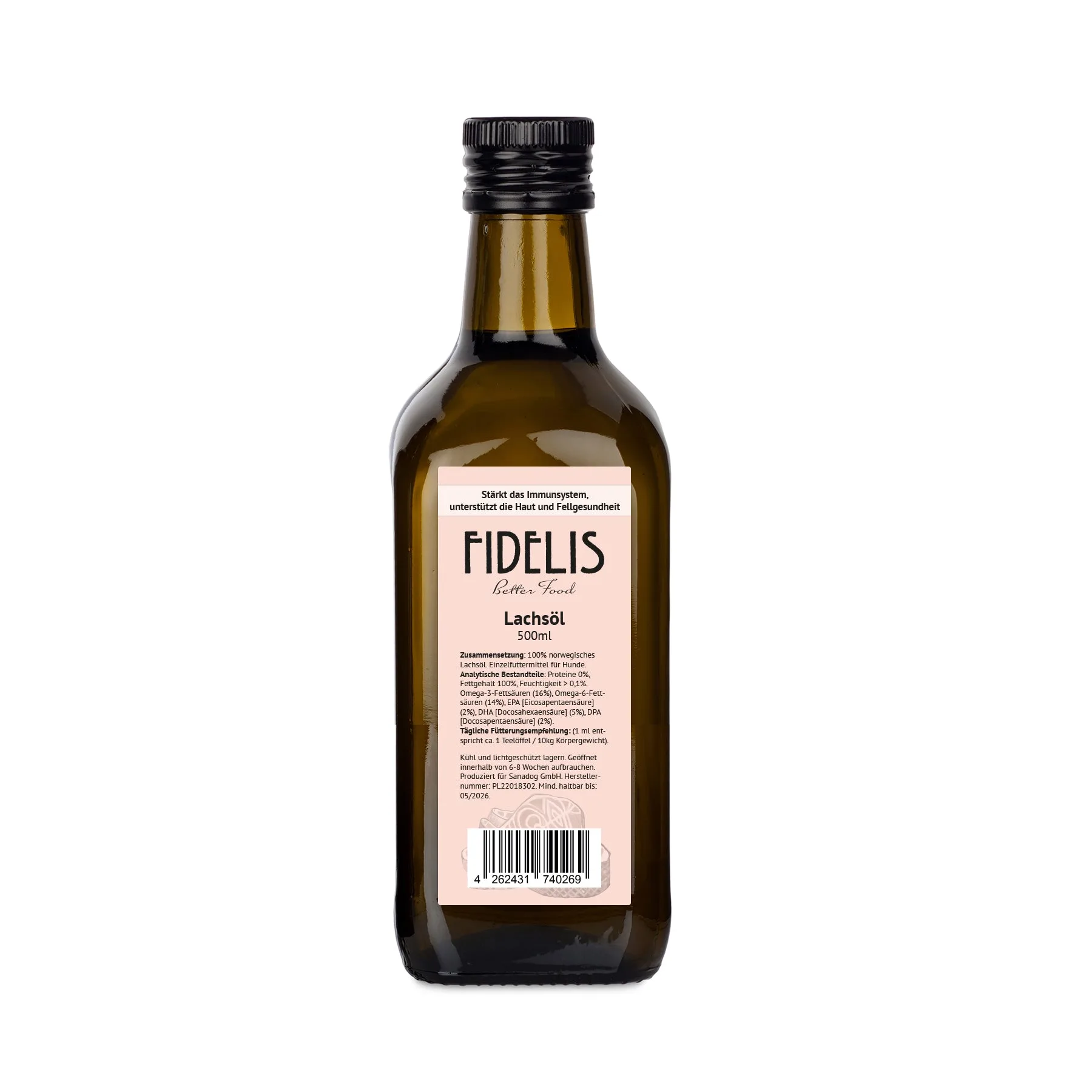 Aceite de salmón 500 ml