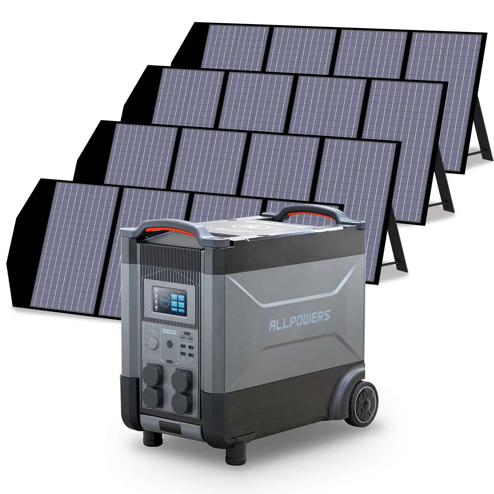 ALLPOWERS 4000W Generatore Solare R4000 con FV140W - R4000+4PCS SP029 FV 140W