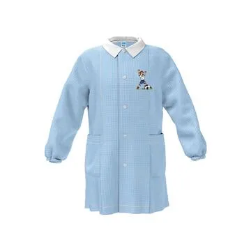 GREMBIULE ASILO BAMBINO SIGGI 47GR4363 RICAMO CALCIATORE – Blu