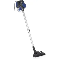 Aspirateur Princess Steel 339660 - Aspirateur à main 2-en-1 - 600 W - Aspirateur pour interstices - Cordon d'alimentation de 5 mètres - Bleu