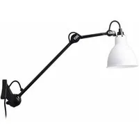 N222 Applique Murale Noir Mat et Blanc – S
