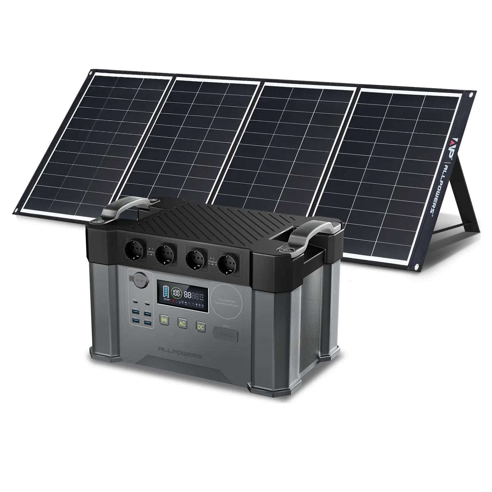 ALLPOWERS 2000W Generatore Solare (S2000 + SP035 200W Pannello Solare) - S2000+ SP035 200W Pannello solare