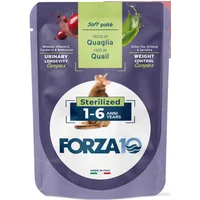 Forza10 Botanic Urinary Adult Sterilized alla Quaglia - 80 g, Singola – Verde