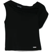 T-shirt bambina nera