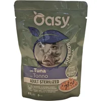 Oasy Sterilized Tonno in Busta per Gatti - 85 g, Singola