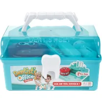 Toi-Toys Dentist's Office Suitcase Play Set with Accessories - 10 pcs.