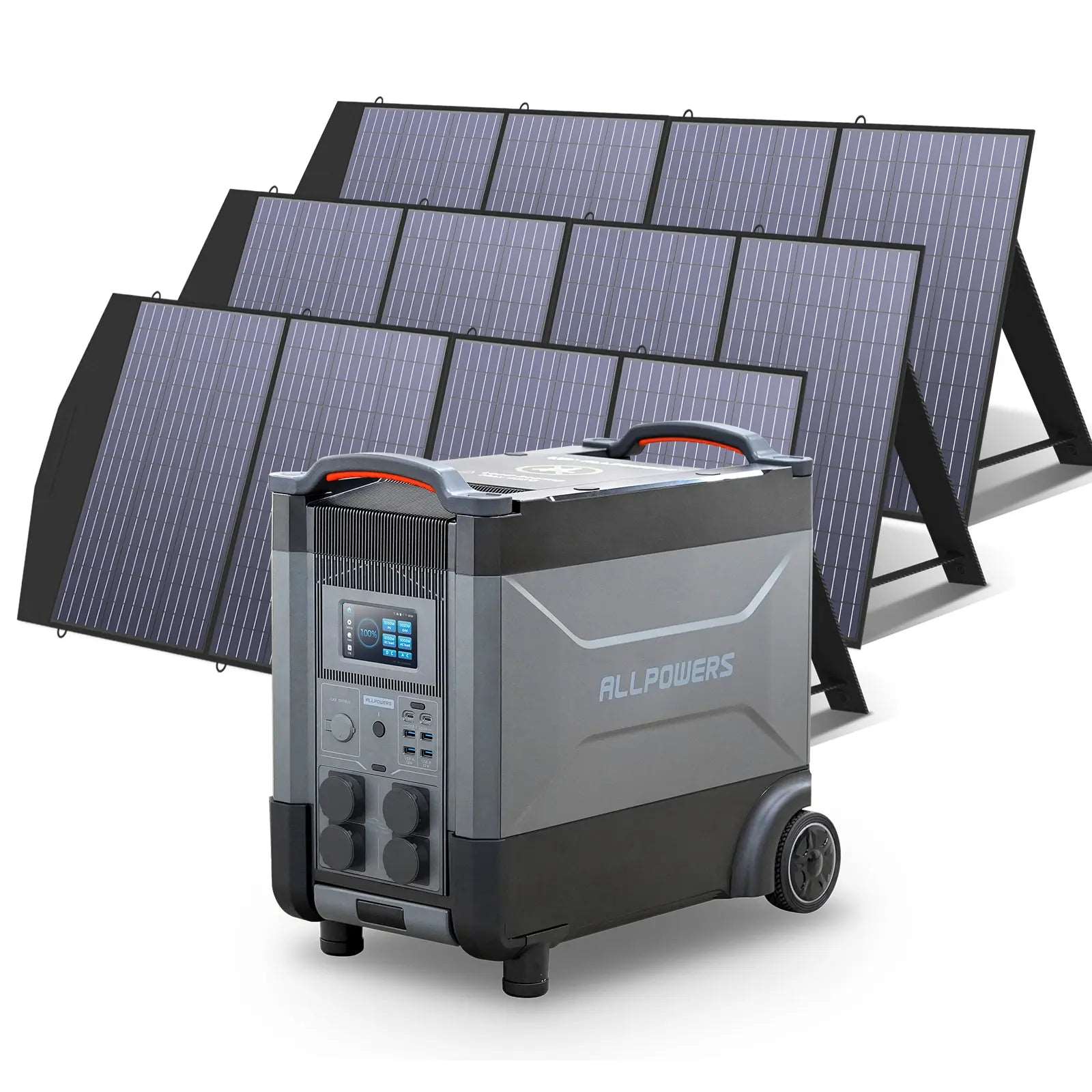ALLPOWERS 4000W Generatore Solare R4000 con FV200W - R4000+3pcs SP033 FV 200W