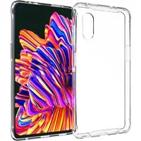 Accezz Clear Backcover voor de Samsung Galaxy Xcover Pro - Transparant – 6.3 · Unisex