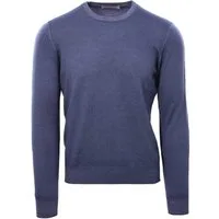 girocollo vintage in lana merinos – Uomo