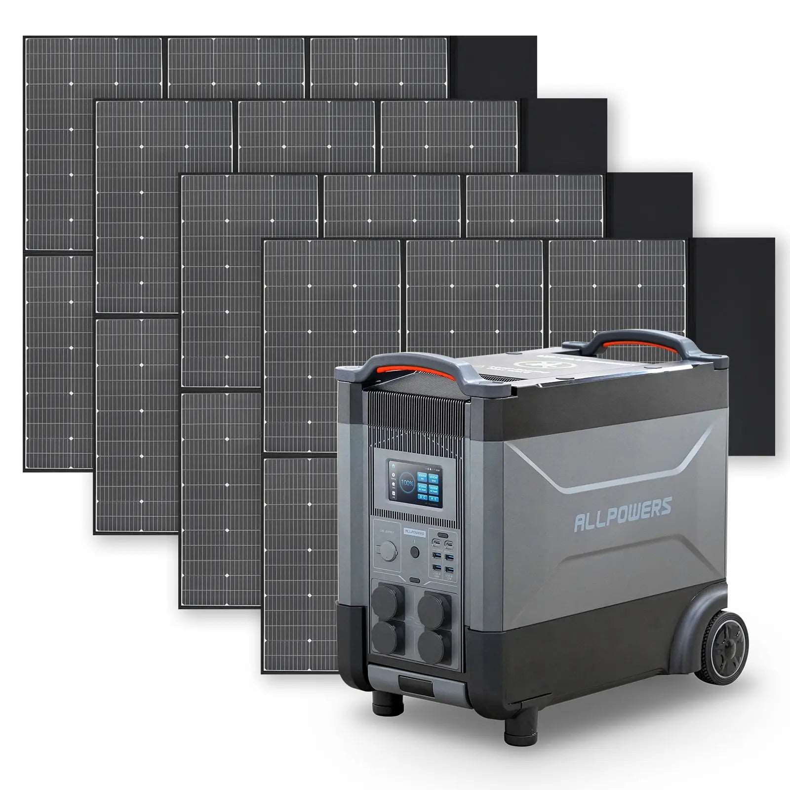 ALLPOWERS 4000W Generatore Solare R4000 con FV600W - R4000+4PCS SP039 FV 600W