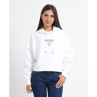 Felpa donna Guess con cappuccio e coulisse