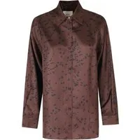 Camicia in seta stampata – Donna