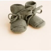 Hvid Original Booties 0-9m - Artichoke