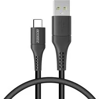 Accezz USB-C naar USB kabel - 0,2 meter - Zwart – Unisex