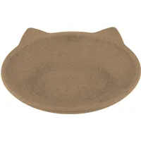 Farm Company Ciotola Gatto in Bambù - Grigio Tortora, 14 cm
