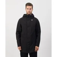 Giacca lunga uomo Marlyn di K-way con cappuccio