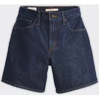 Levi's Shorts High Baggy Dark Indigo – Rosso · 27