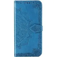 Mandala Bookcase voor de Samsung Galaxy A51 - Turquoise – 6.5 · Unisex