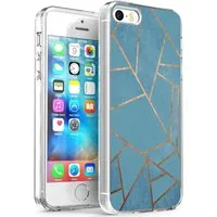 imoshion Design hoesje voor de Apple iPhone SE (2016) / 5 / 5s - Blue Graphic – 4 · Unisex