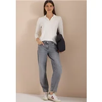 Jean taille haute, coupe Barrel Leg ample – 28 · Donna