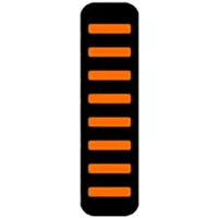 Adesivi per il parafango anteriore RRP ProGuard Bolt On – Arancione