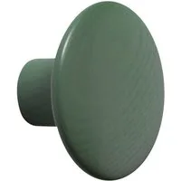 Dots Crochet Bois Ø9 Vert Poudré