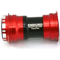 Movimento centrale Enduro Bearings TorqTite BB A/C SS-BBright-24mm-Red – Rosso