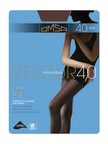 COLLANT DONNA OMSA VELOUR 40