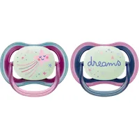 Philips Avent Ultra Air Night Time 6–18M Baby Girl Planet Star & Dream Nappar – 2 st – Bambina
