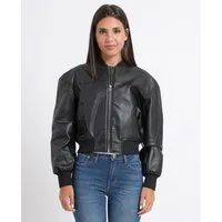 Bomber donna Guess in ecopelle