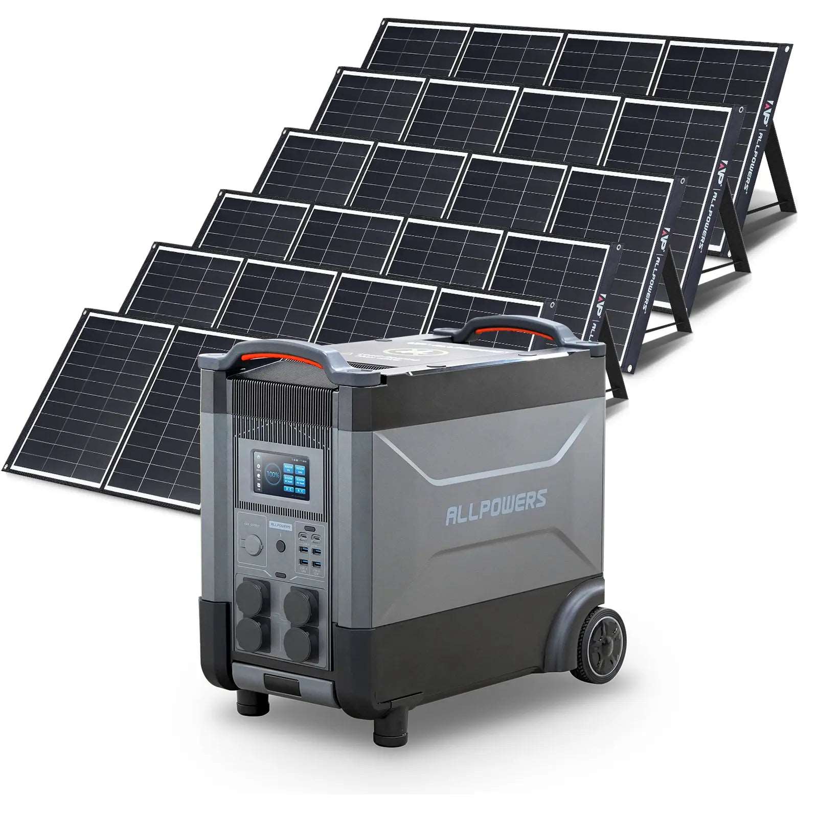 ALLPOWERS 4000W Generatore Solare R4000 con FV200W - R4000+6PCS SP035 FV 200W