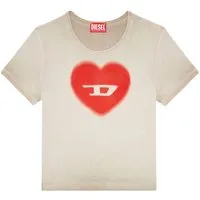 T-shirt donna con cuore T-Ele