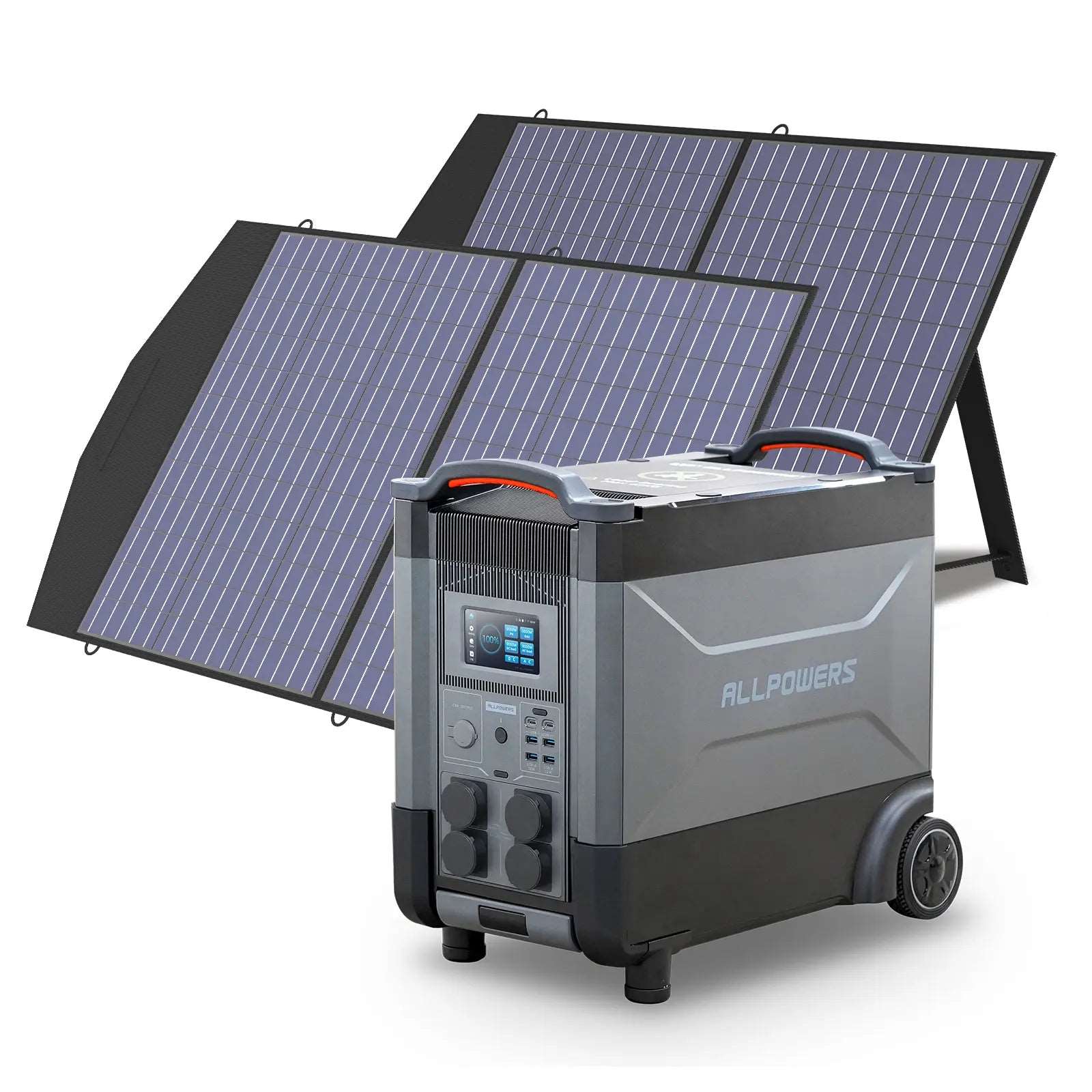 ALLPOWERS 4000W Generatore Solare R4000 con FV100W - R4000 + 2pcs SP027 FV 100W
